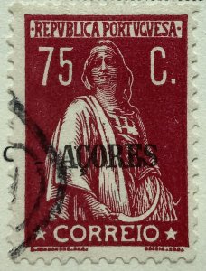 AlexStamps AZORES #214 VF Used 