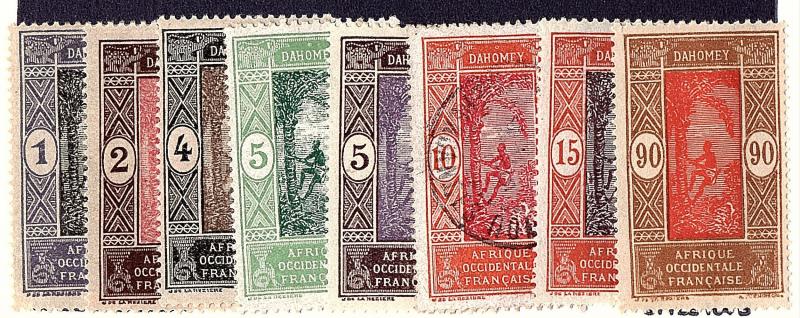 Dahomey  Selection of A5  scv $5.60 less 50%=$2.80 Buy it Now!!!