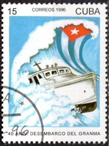 Cuba; 1996: Sc. # 3778; Used CTO Single Stamp
