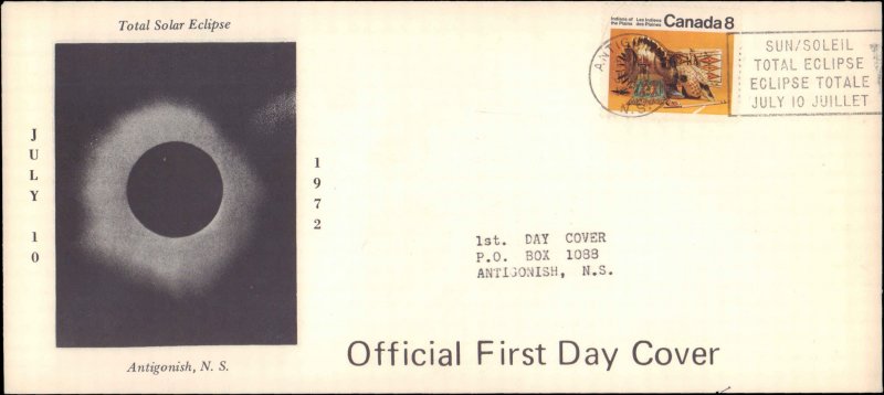 Canada, Space, Worldwide First Day Cover