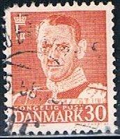 Denmark 335, 30o King Frederik IX, used, VF