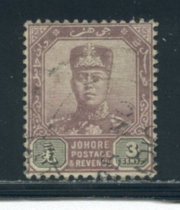 Malaya - Johore 61  Used cgs (3