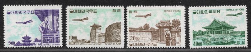 **Korea, SC# C27-C30 MLH, VF Complete Set, CV $515.00