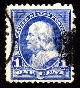 1894, US 1c, Franklin, Used, Sc 247