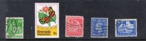 WW various stamps