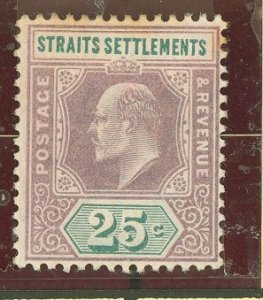 Straits Settlements #99 Unused Single (King)