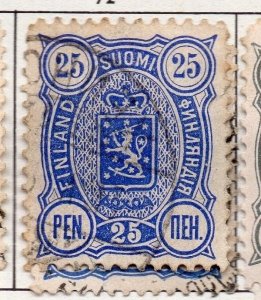 Finland Suomi 1889 Early Issue Fine Used 25p. 151677