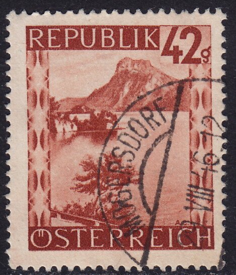 Austria - 1946 - Scott #471 - used - MOGERSDORF pmk