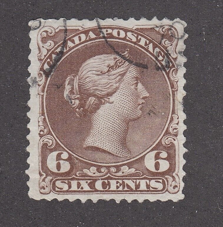 Canada #27a Used Large Queen