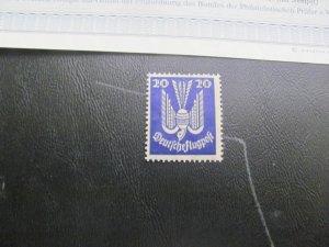 GERMANY 1924  MNH SIGNED OECHSNER MI. 346Y  SC C22 AIRMAIL VF 750 EUROS+ (171)