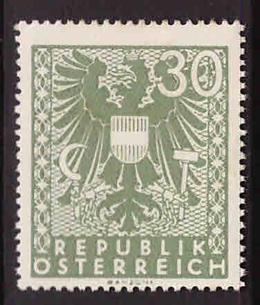 Austria Osterreich Scott 444 MH*