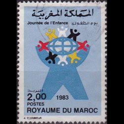 MOROCCO 1983 - Scott# 559 Children Day Set of 1 Used