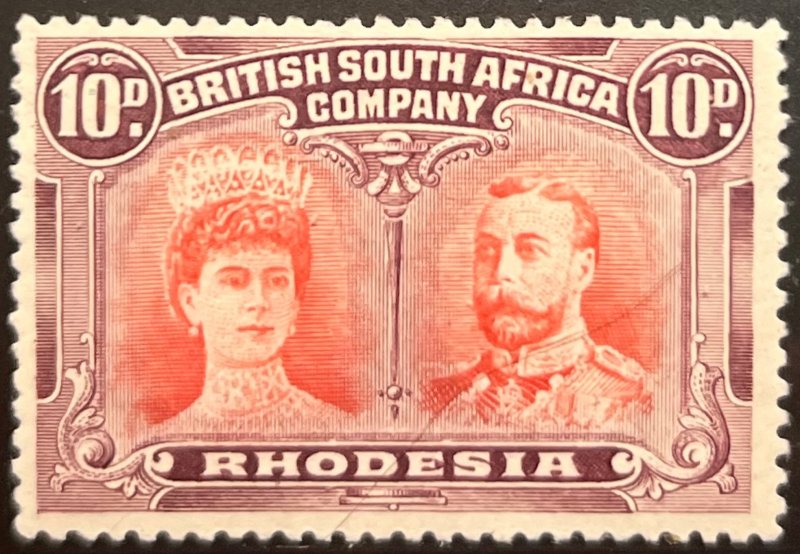 DP Stamps Rhodesia 1910 SC 110 Mint