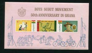 Ghana 310a Boy Scout Anniversary 1967