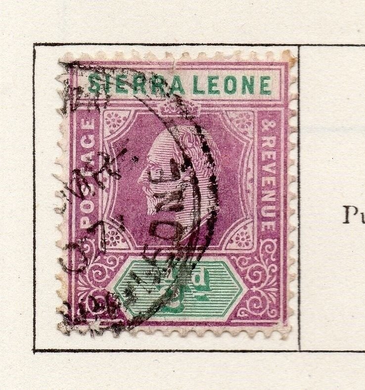 Sierra Leone 1904 Early Issue Fine Used 1/2d. 269014