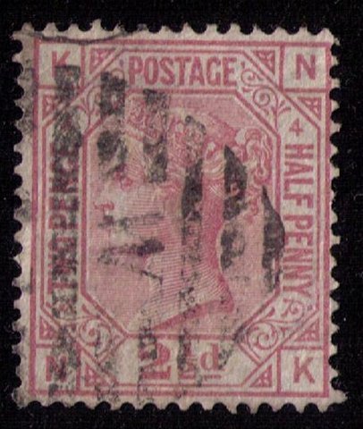 Great Britain Sc #67 (P4) Used (Sg 141) F-VF CV $55.00