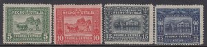 Italy Eritrea - Sassone n.34-37 cat. 3000$ MNH**