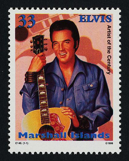 Marshall Islands 704 MNH Elvis Presley, Guitar, Music