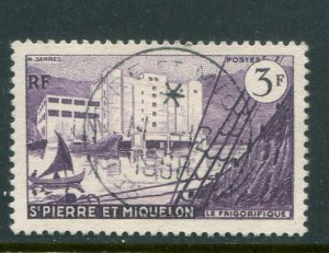 St Pierre & Miquelon #348 used