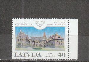 Latvia  Scott#  536a  MNH  (2001 Cesvaines Palace)