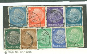 Germany #391-97 Used