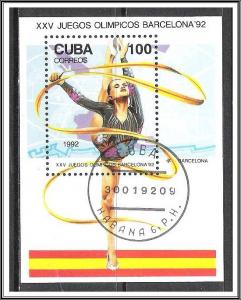 Caribbean #3388 Summer Olympics Souvenir Sheet CTO NH