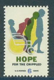 1385 6c Easter Seals Fine MNH