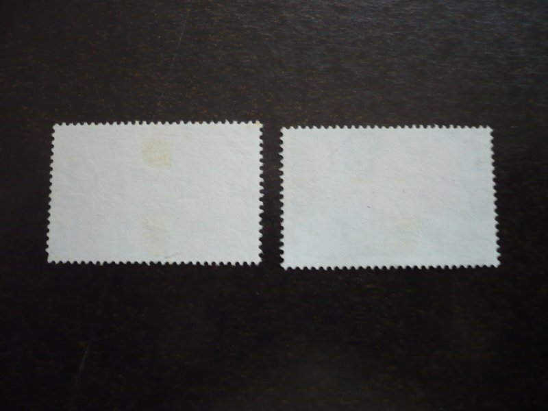 Stamps - Barbados - Scott# 270,272 - Used Part Set of 2 Stamps