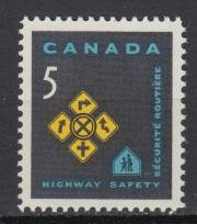Canada - 1966 Traffic Safety Sc# 447 - MNH (7385)