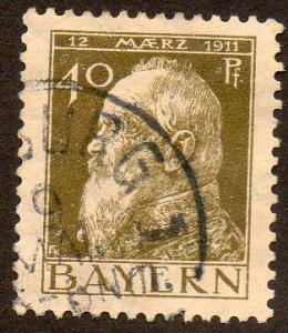 Bavaria  Scott  83  Used
