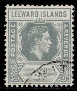 LEEWARD ISLANDS GVI SG97, ½d slate-grey, FINE USED.