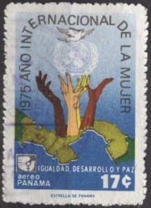 Panama C422 (used) 17c International Women’s Year (1975)