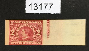 MOMEN: US STAMPS  # 371 MINT OG NH LOT #13177