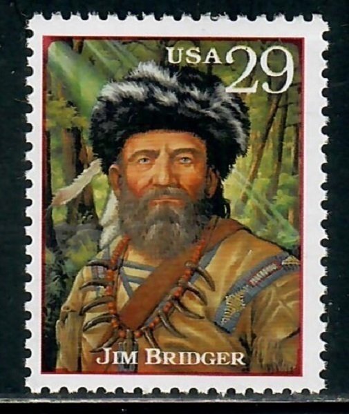 2869c Legends of the West:  Jim Bridger MNH Single