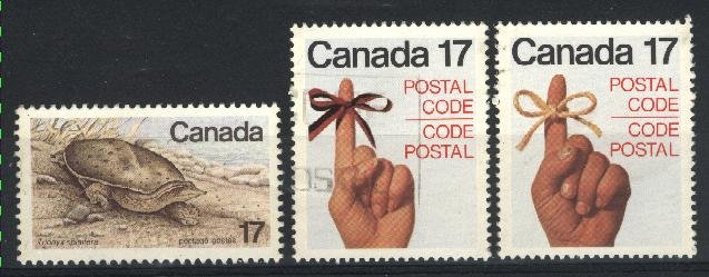 Can #813,815-16   -1  used VF 1979 PD