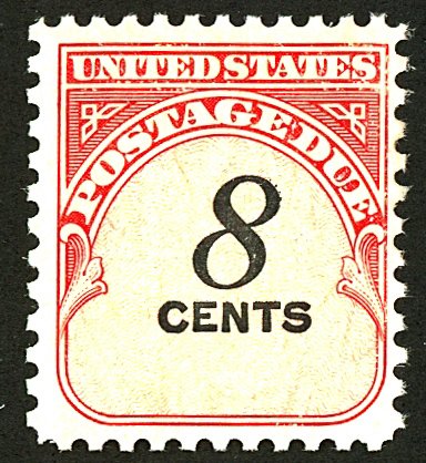 U.S. #J96 MINT OG LH