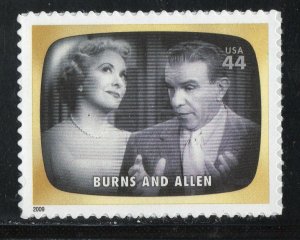 4414p * BURNS AND ALLEN * EARLY TV *  U.S. Postage Stamp MNH