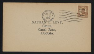 Canal Zone 72 Pre-FDC of Apr. 13, 1925, The Official FDC was April 15th, ECV $75-100 +
