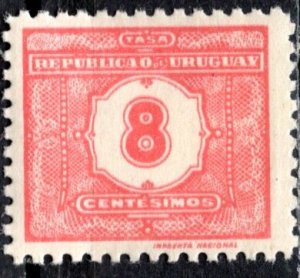 Uruguay; 1938; Sc. # J32; MH Single Stamp