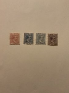 Cuba, Set of 4, 1896