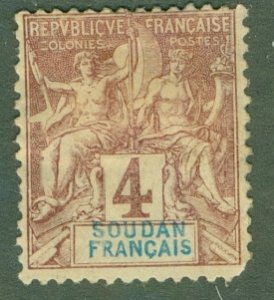 FRENCH SUDAN 5 MH (RL) 2791 CV $8.00 BIN $3.90