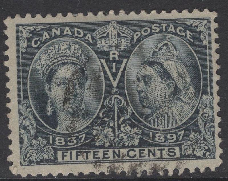 CANADA SG132 1897 15c SLATE FINE USED