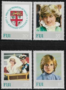 Fiji #470-3 MNH Set - Royal Wedding