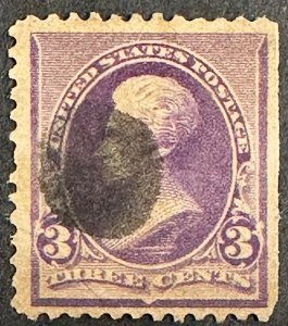 US #221 Used F/VF w/Minor Faults 1890 [B7.9.1]