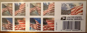 US # 5883-5886 U.S. Flags forever 2024 complete booklet of 20 stamps Mint NH