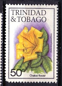 Trinidad & Tobago; 1983; Sc. # 398; Used Single Stamp w/NO Imprint