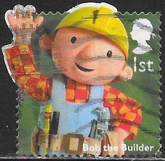 Great Britain 3257 Used - Children's Television Characters - Bob the Builder