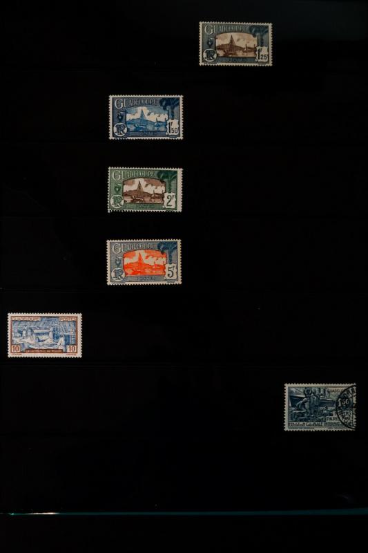 French Colonies 1800s to mid-1900s Loaded Stamp Collection