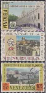 Venezuela #C977-C987 Used Set