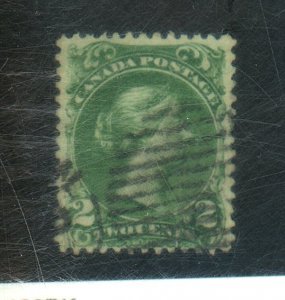 CANADA #24 USED FVF Cat $100